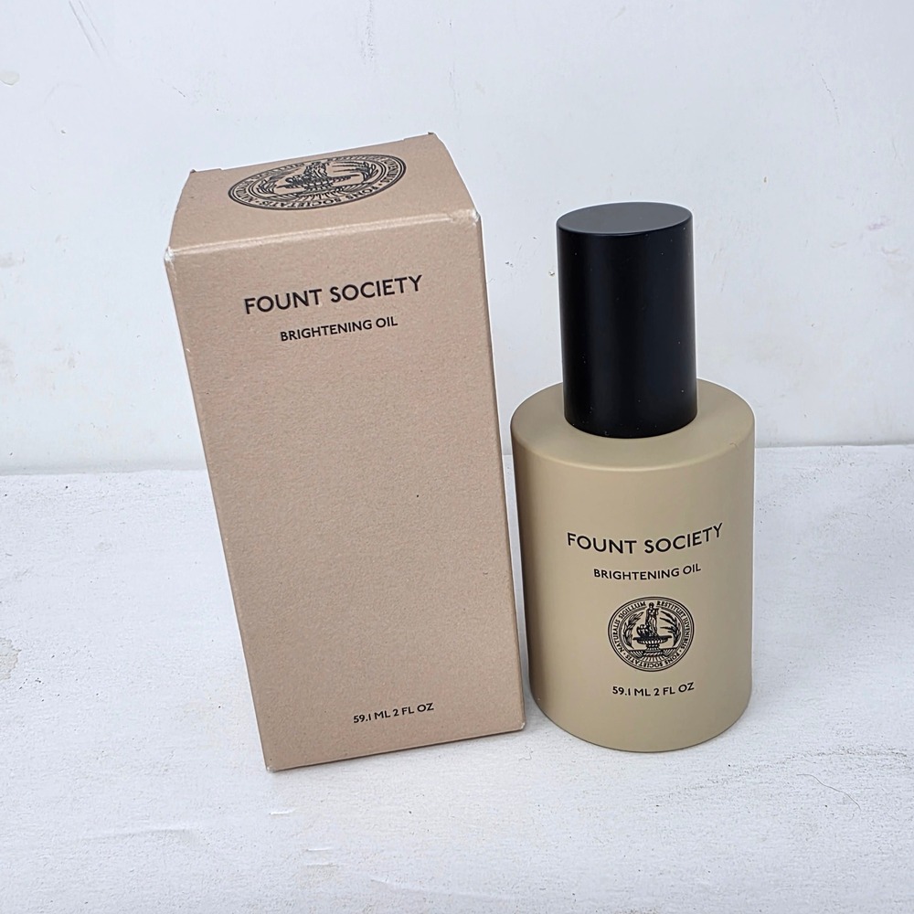 Fount Society Brightening Oil Vitamin C + Turmeric 2 fl oz 59.1 ml Face Serum